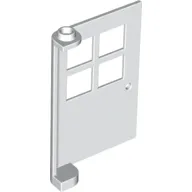 Door 1 x 4 x 5 with 4 Panes, Squared Base