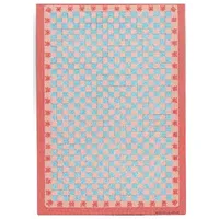 Playmat, Scala, with Light Blue and Pink Squares