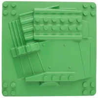 Duplo Baseplate Multi Leveled with Slopes 12 x 12 with Four Studs in Each Corner