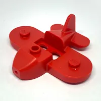 Minifig Hipwear, Plane with 1 Stud on Each Wing and Pin Hole on Front