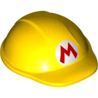 Nintendo Figure, Hard Hat / Construction Helmet, Large with Mario Logo