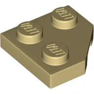 Wedge Plate 2 x 2 Cut Corner