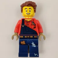 Harl Hubbs, Dark Blue Overalls