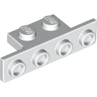 Bracket 1 x 2 - 1 x 4 [Rounded Corners at Bottom, Square Corners at Top]