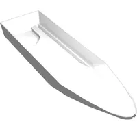 Boat Hull 8 x 28 x 3