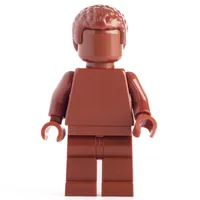 Monochrome Reddish Brown with Hair