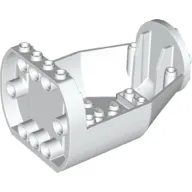 Aircraft Fuselage Curved Forward 6 x 9 x 4 1/3 Bottom