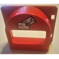 Duplo Door / Window / Mailbox Raised with Envelopes Print