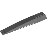 Brick Wedged, Curved 16 x 4 Triple with Inner Ridges
