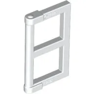 Window 1 x 2 x 3 Pane with Thick Corner Tabs