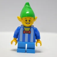 Elf, Blue and White Stripes Shirt