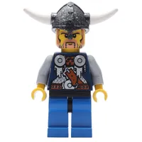 Viking Warrior - Armour, Sand Blue Arms. Blue Legs