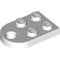 Plate Special 3 x 2 with Rounded End, Hole