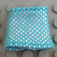 Belville, Skirt, Short, A-Line with Silver Faux Sequins