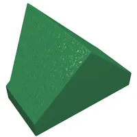 Slope 45° 2 x 1 Double / Inverted with Hollow Bottom