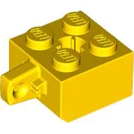 Hinge Brick 2 x 2 Locking with 1 Finger Vertical and Axle Hole [X Opening]