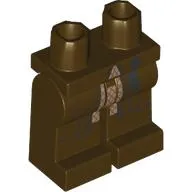 Hips and Dark Brown Legs, Nougat Belt print