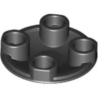 Plate Round 2 x 2 with Rounded Bottom [Boat Stud]