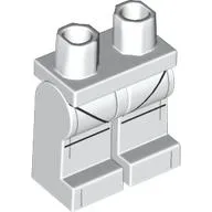 Hips and White Legs with Black Stripes print