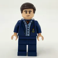 Bruce Wayne, Dark Blue Suit, Dark Brown Hair (60's TV Series)