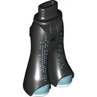 Minidoll Hips and Wide Pants with Medium Azure Dots, Shoes, White Soles print