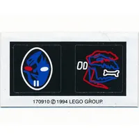 Sticker Sheets for Sets 1737-1, 5129-1, 6854-1, 6856-1, 6899-1, 6938-1, 6958-1, 6982-1