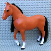 Scala, Animal, Horse with White Diamond and Black Mane Print