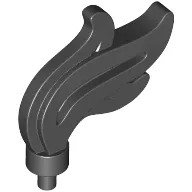 Flame / Headwear Accessory Plume / Feather, Triple Point
