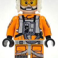 Luke Skywalker, Orange Rebel Pilot Outfit, Arm Print
