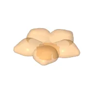 Clikits Icon, Flower 2 x 2 Large, 5 Petals with Hole