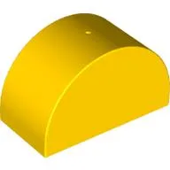 Duplo Brick 2 x 4 x 2 Curved Top
