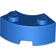 Brick Round Corner 2 x 2 Macaroni with Stud Notch and Reinforced Underside [New Style]