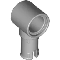 Technic Pin Connector Hub with 1 Pin with Friction Ridges Lengthwise