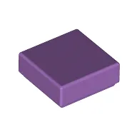 Tile 1 x 1 with Groove