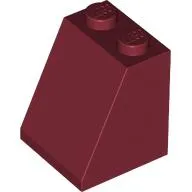 Brick Sloped 65° 2 x 2 x 2 with Bottom Tube