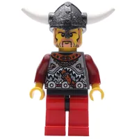 Viking Red Chess Pawn