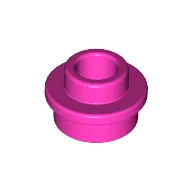 Plate Round 1 x 1 with Open Stud