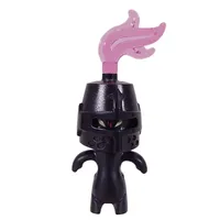 Grimspawn, Knight Helmet, Trans-Pink Plume