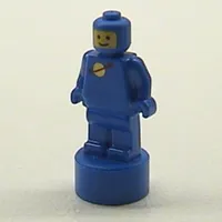Minifig Trophy Statuette, Classic Spaceman Print