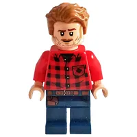Owen Grady, Red Plaid Shirt