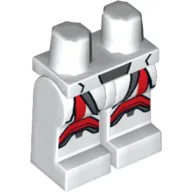 Hips and White Legs with Republic Trooper Armour Print