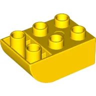 Duplo Brick 2 x 3 with Curved Bottom