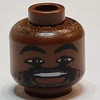 Minifig Head NBA Karl Malone Print