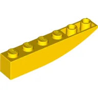 Brick Curved 6 x 1 Inverted