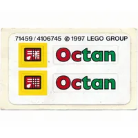 Sticker Sheet for Set 2129-1, 8205-1