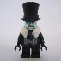 The Penguin with Fur Collar and Scowl