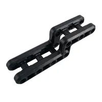 Technic Beam 3 x 11 x 3 Gooseneck Flexible Double