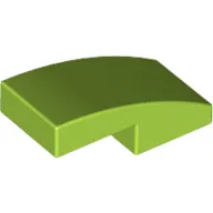 Brick Curved 2 x 1 No Studs [1/2 Bow]