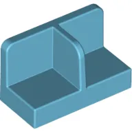 Panel 1 x 2 x 1 with Rounded Corners and Central Divider