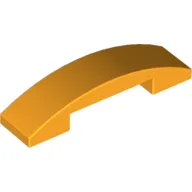 Brick Curved 4 x 1 Double, No Studs